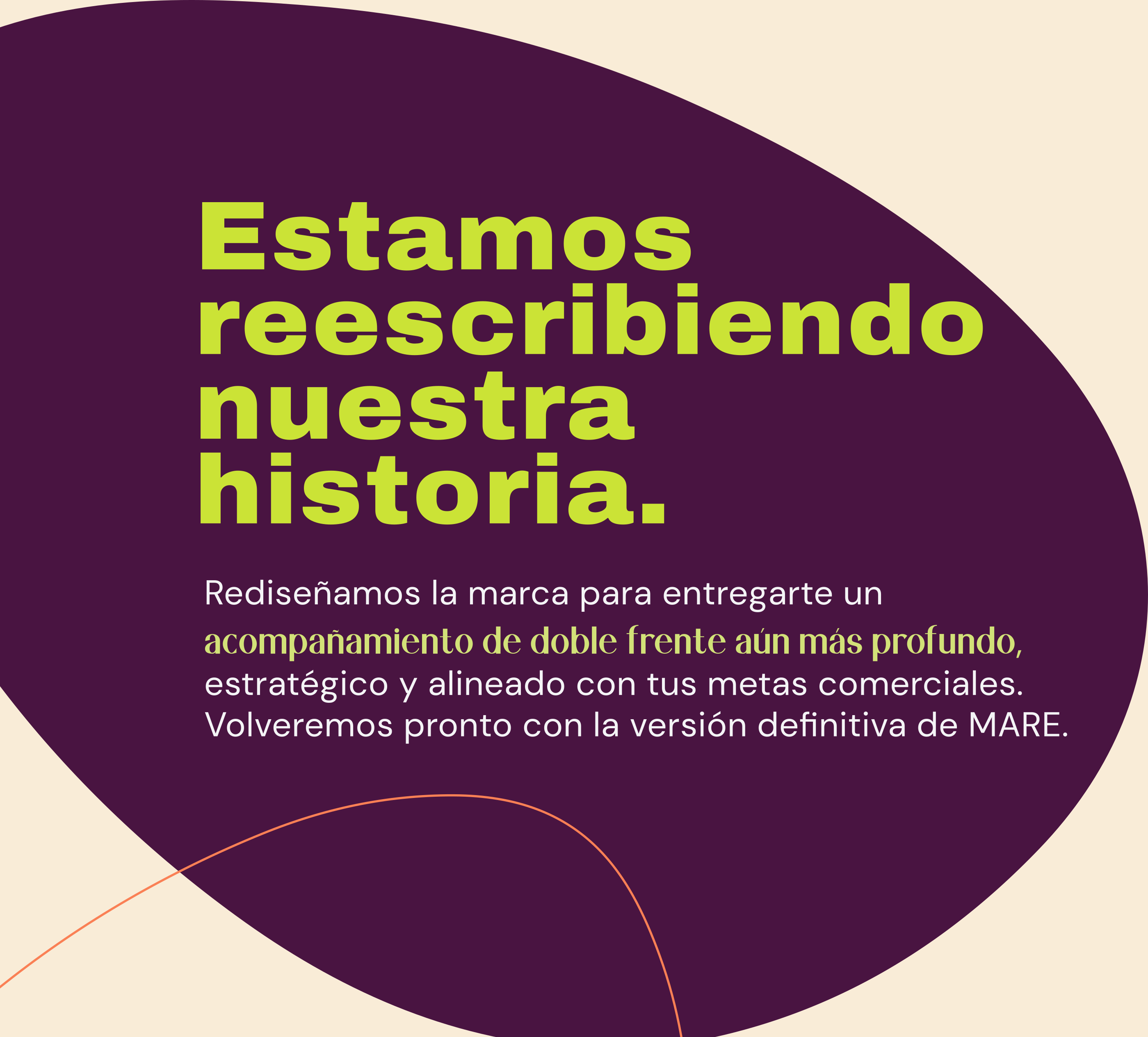 Estamos reescribiendo nuestra historia